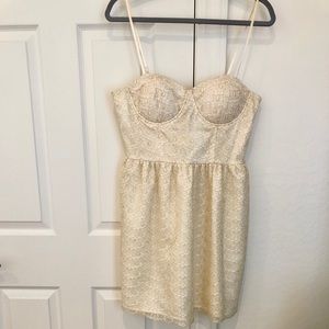 ModCloth Lace Bustier Dress